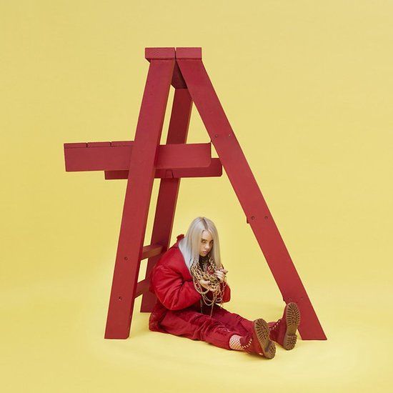 Billie Eilish - dont smile at me (LP) - Coloured Vinyl - Opaque Red