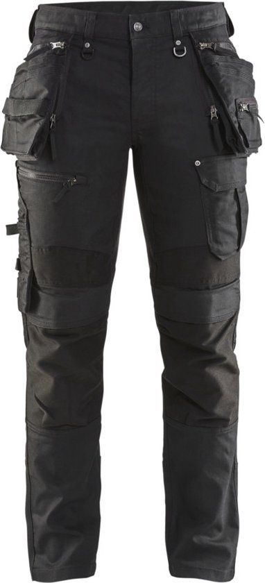 Blåkläder Werkbroek denim stretch X1900 1990-1141 - Zwart/Zwart - C62