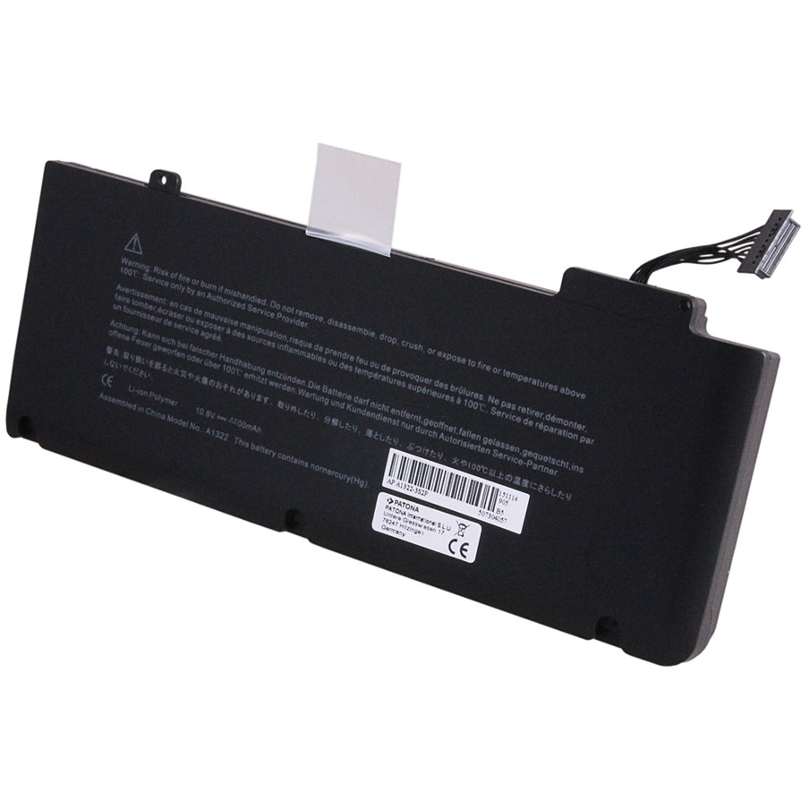 Paton, A. Apple MacBook Pro 13 inch accu A1322 / A1278