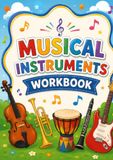 Kids Musical Instruments Workbook
