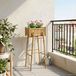 Maison Exclusive - Jardinière d'extérieur avec support, couleur naturelle, 50 x 38 x 114 cm, en bambou