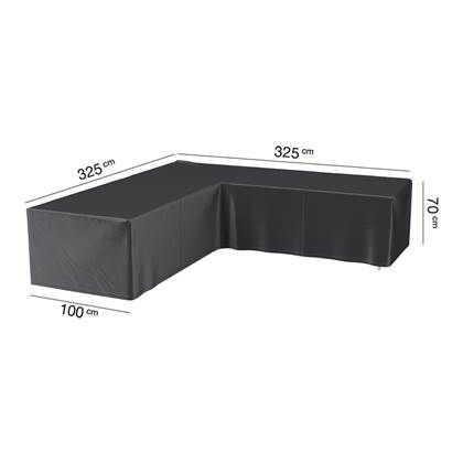 AeroCover Loungesethoes B 325 x D 325 cm - grijs