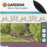 GARDENA Micro-druppelirrigatieset, maat S, druppelirrigatie, maximale leidinglengte 100 meter, zelfreinigend systeem