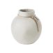 ERNST Vase en grès blanc 14 cm