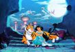 Komar Disney Papierbehang Prinses Jasmine Kinderbehang Prinsessenkamer Aladdin Papierbehang 3,68 x 2,54 m