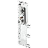 Häfele Dispositif de suspension d'armoire avec sécurité anti-décrochage pour armoire supérieure en acier galvanisé, gauche