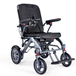 Fauteuil électrique pliable léger pour adultes, 2 batteries de 12 Ah (autonomie de 48 km), capacité tout-terrain, moteur de 500 W ; approuvé par les compagnies aériennes.