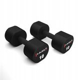 HMS Teko Sp. z o.o. TPU-houders 2 x 10 KG - Duurzaam en ergonomisch Zwart