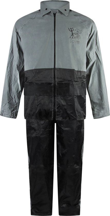 C-Line Regenpak met Capuchon - Reflecterend - Maat M