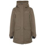 Didriksons Felia Gevoerde Parka Dames Bruin