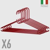 La Briantina Set van 6 kledingkasten, ruimtebesparend, licht en robuust, breedte 39 cm, kleur willekeurig, 6 stuks
