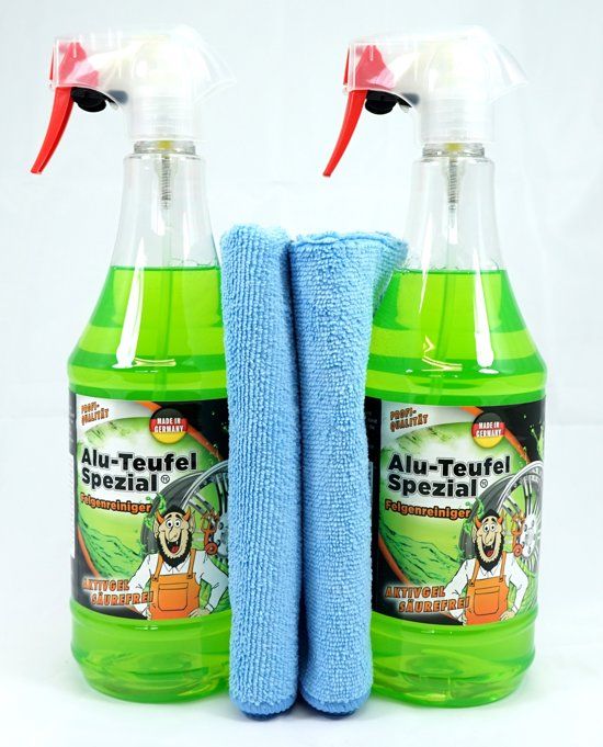 Tuga Chemie Alu-Duivel-Speciaal + 2 Microvezeldoeken 2 x 1L