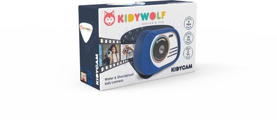 Kidywolf Digitale kindercamera - Blauw
