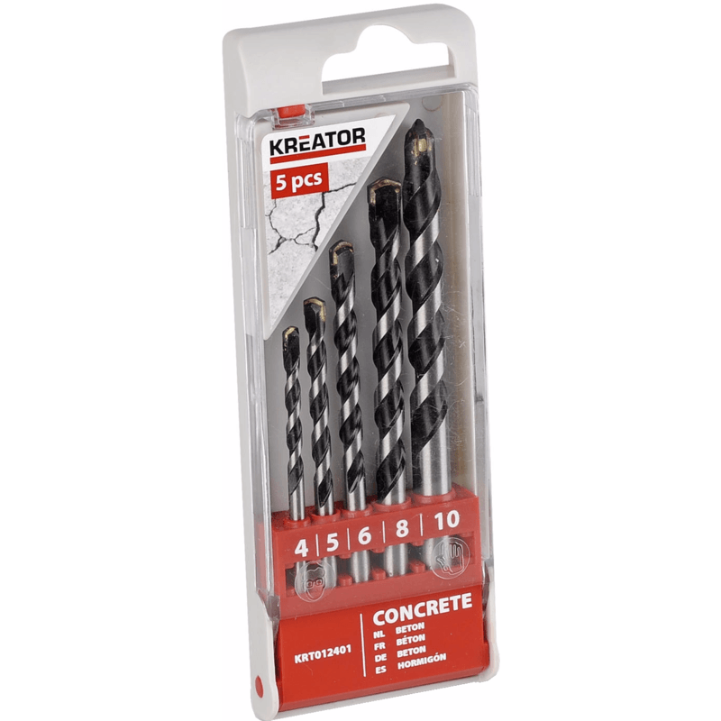 Kreator KRT012401 5-delige Betonborenset