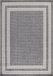 Aruba Meydan tapis d'extérieur tissé plat rectangle 160x230cm jute gris