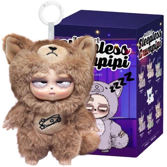 A Toys M.A.TOYS – Sleepless Grumpipi – Verzamelbare pluche – 15 cm – Blind doos