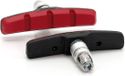 XLC BS-V01 Remblokjes V Brake - Set van 4 - 70mm - Zwart/Rood