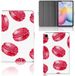 B2Ctelecom Samsung Galaxy Tab S6 Lite | S6 Lite (2022) Étui pour tablette Rose Macarons