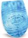 Bol Toiletbril Droplets met softclose mechanisme, thermoplast, 38 x 45 cm bleu