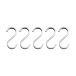 Mette Ditmer Hang-it haak 5-pack Zilverkleurig