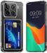 kwmobile Hoesje met kaarthouder voor Xiaomi 15 - telefoonhoesje met kaartsleuf - Soft Case - beschermhoesje in transparant