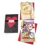 Paperclip Wenskaart huwelijksjubileum 6 stuks