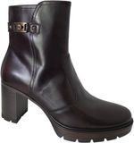 Nero Giardini I618043D Enkellaarsjes Bruin Leer Dames Maat 38