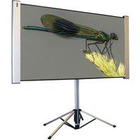 Oray DRAGONFlY Projectiescherm met statief - 81" (206 cm) - Mat wit