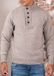Barbour Mocker Trui Merinowol Greige - Taille XXL - Hommes - Quart de zip