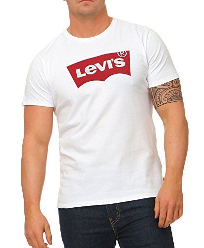 Levi's Graphic Set-In Neck T-shirt Men, White, XXS