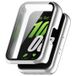 Samsung Coque Samsung Galaxy Fit3 en Plastique avec Protecteur d'Écran - Argenté