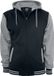 Urban Classics Gilet zippé à capuche bicolore - Noir/Gris - 3XL