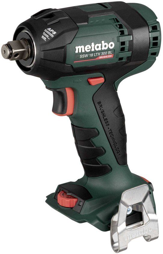 Metabo SSW 18 LTX 300 BL Accu Slagmoersleutel - 18V - 300Nm - Body in MetaLoc - Zonder Accu's