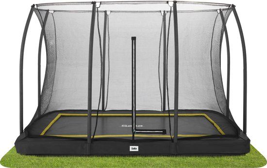 Salta Comfort Edition Ground Inground Trampoline - 305 x 214 cm - Black