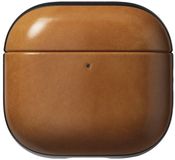 Nomad Modern Leather Case voor AirPods 4 - Lichtbruin