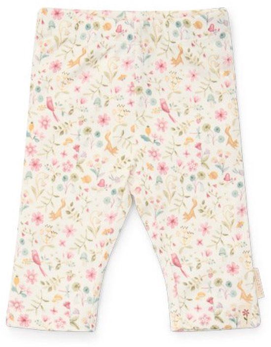 Little Dutch Legging - Maat 68 - Broek Meisjes - Wit - Fairy Garden