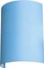 SLV FENDA abat-jour textile bleu