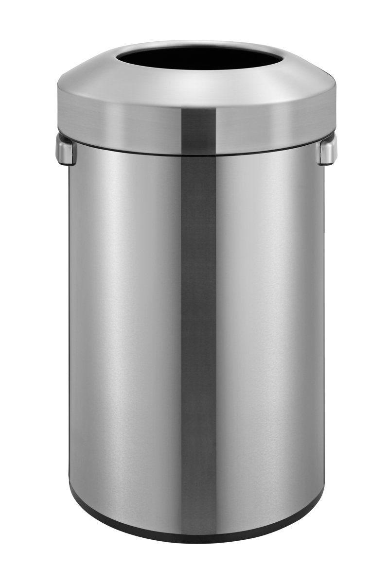 EKO Afvalbak Urban 60 ltr - Mat/RVS