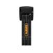 ABUS Vouwslot Bordo 6000K met SH-slothouder, 90 cm, zwart