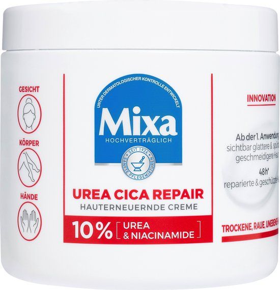 Mixa Verzorgingscrème Cica Repair 10 % Urea - 400 ml