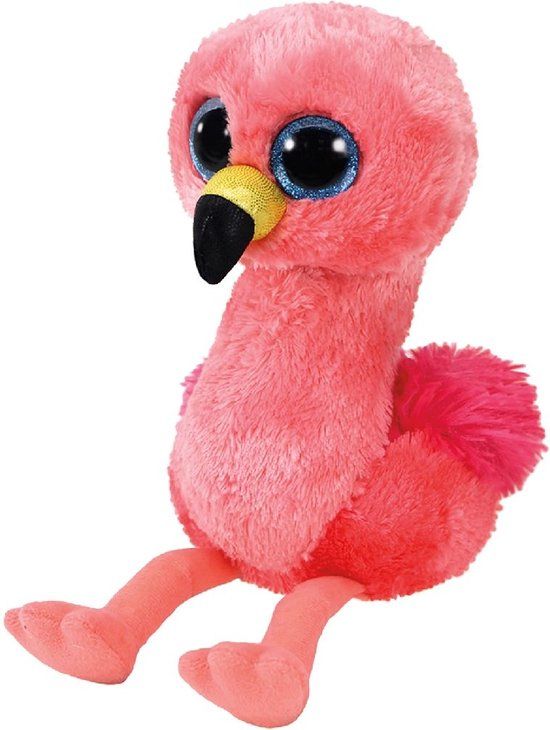 Ty - Beanie Boos Gilda Flamingo Knuffel - 15cm - Roze - 0+ jaar