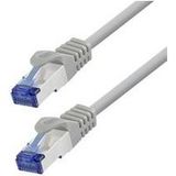LogiLink CP4112S RJ45 Netzwerkkabel, Patchkabel CAT 6a S/FTP 20,00 m grau