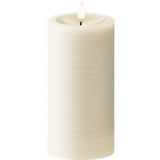 Icecat Bougie LED pilier Ø 7,5 x 15 cm Crème