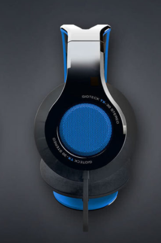 Gioteck TX-30 - Headset - Zwart, Blauw