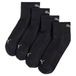 PUMA Lot de 2 paires de chaussettes courtes de running Unisexe, Accessoires, Noir, 39-42