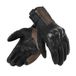 REBELHORN Hunter Lady Motorhandschoenen voor dames, leer, hardcover, perforatie, vingerzones, anatomisch design, touchscreen