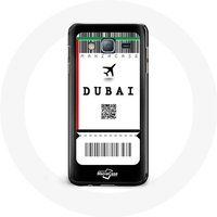 Maniacase Etui voor Samsung Galaxy A3 Air ticket Dubai