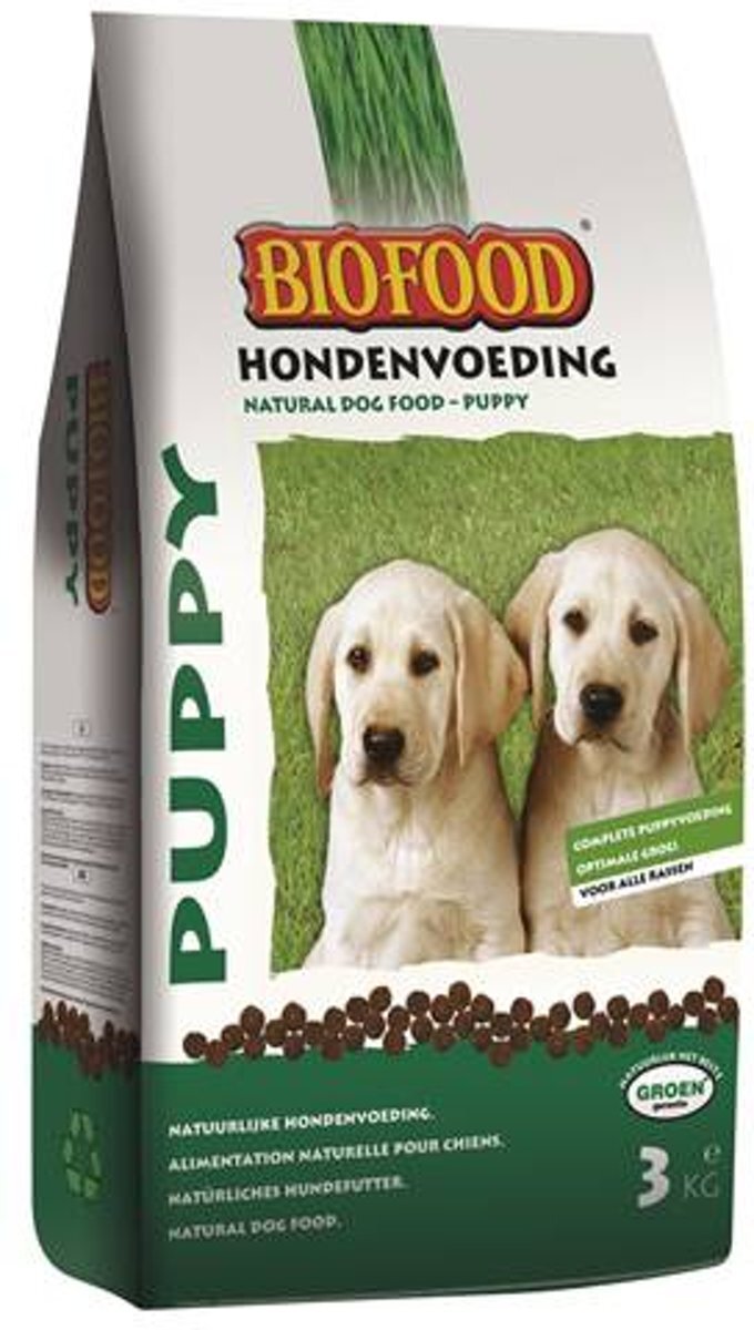 BIOFOOD Puppy Hondenvoer - 3 kg