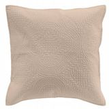 Douceur d'Intérieur Decoratieve Kussenhoes Beige 40x40 cm