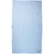 Tropesa Serviette de plage 160 x 90 cm, bleu clair/blanc à carreaux (vichy)